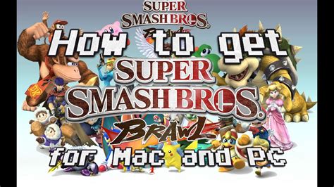 super smash bros brawl emulator for mac
